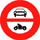 Circulation interdite aux voitures auto mobiles et aux motocycles